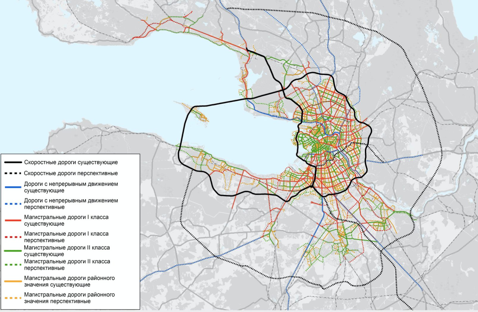 Генплан развития санкт петербурга до 2025 карта